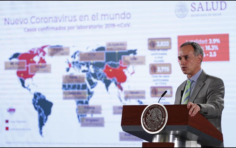 Las conferencias vespertinas tras su suspensión volverán a presentarse una vez por semana.EFE/ARCHIVO