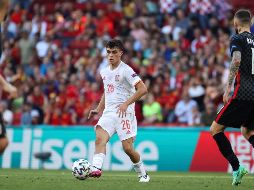 PEDRI. Será una de las figuras que jugarán para los ibéricos. EFE