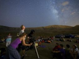 La lluvia de estrellas Delta Acuáridas es uno de los fenómenos más esperados por los cazadores de instantes astronómicos. EFE/ARCHIVO