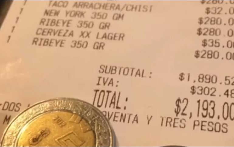 Una imagen compartida ocasionó debate entre los usuarios de Twitter. TWITTER / @RupiReportero_