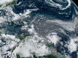 El estado del clima en el Atlántico esta mañana. 