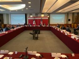 Las delegaciones coincidieron en establecer como una prioridad bilateral mejorar los mecanismos para compartir inteligencia contra el crimen organizado. TWITTER/@SRE_mx