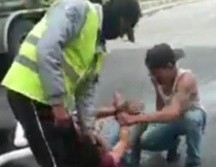 Luego del choque, el conductor del tráiler fue detenido por los mismos testigos del hecho, y puesto a disposición de las autoridades que lo llevaron ante el Ministerio Público. ESPECIAL