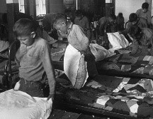 Las condiciones en que vivían estos niños eran atroces. GETTY IMAGES