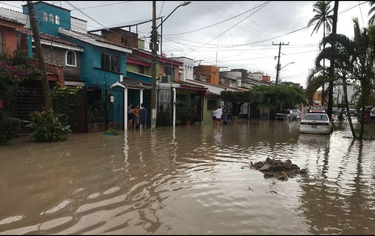 Protección Civil y Bomberos de Jalisco detalló que, al momento, todos los principales ríos en Puerto Vallarta tienen aumento en su caudal. TWITTER / @PCJalisco