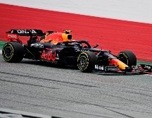 Sergio Pérez, en la calificación en Spielberg, Austria. AFP / A. Isakovic