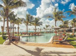 LA PISCINA. Con una vista espectacular al Caribe. CORTESÍA