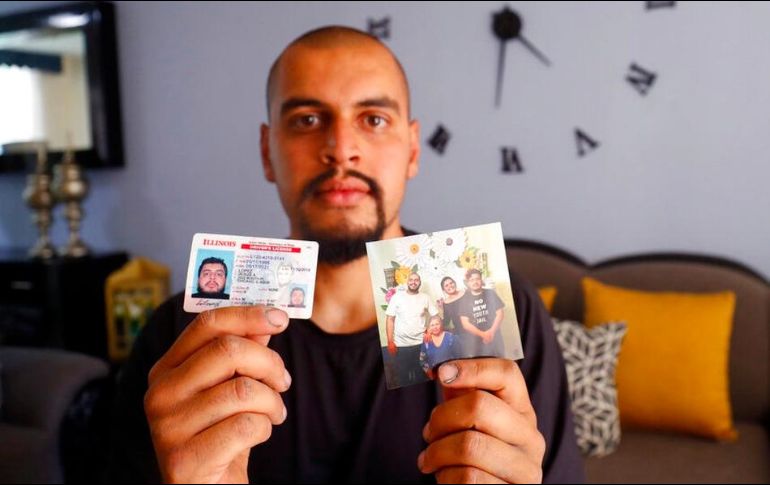 SOLEDAD. Jesús López busca regresar a Chicago, donde vivía antes de ser deportado. 