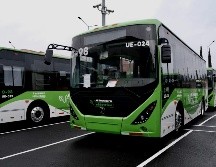 Las 38 unidades, que tienen capacidad de 58 pasajeros y miden 8.6 metros de largo, serán conducidas por 43 mujeres y 36 hombres. ESPECIAL / Gobierno de Jalisco