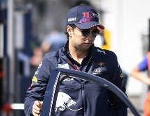 Sergio Pérez no ocultó su molestia después de que Lando Norris (McLaren) lo perjudicara este domingo dentro del Gran Premio de Austria. EFE / C. Bruna