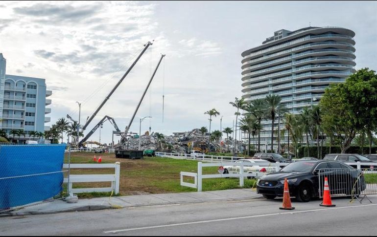 Las causas del derrumbe aún no han sido determinadas. EFE/C. Herrera