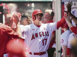 SENSACIÓN. El jugador de los Angelinos lidera las Mayores en cuadrangulares conectados y desde la lomita ha lucido. AP/ A.LANDIS