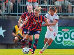 COMPLICADO. Las seleccionadas mexicanas no opusieron mayor resistencia ante Estados Unidos. IMAGO7