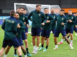 Las selecciones de España e Italia (foto), que se miden este martes a las 14:00 horas (tiempo del Centro de México) en Wembley. EFE / A. Rain