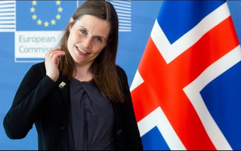 La primera ministra de Islandia, Katrin Jakobsdottir. GETTY IMAGES