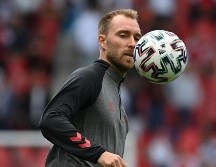 Eriksen se desplomó en el terreno durante el partido contra Finlandia el 12 de junio. AFP / ARCHIVO
