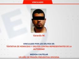 Un juez le dictó a Gerardo “M” un año de prisión preventiva. ESPECIAL