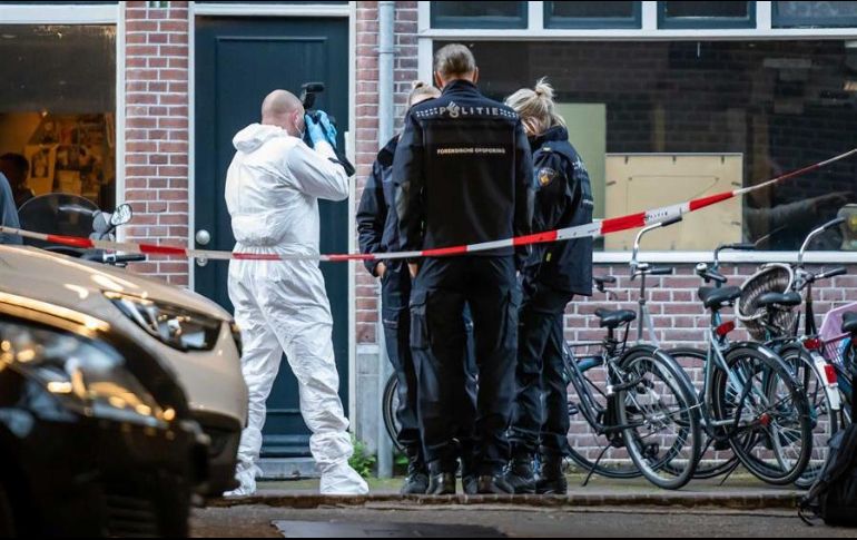 La policía acordonó la zona en la que se produjo el tiroteo. EFE/K. Lindenburg