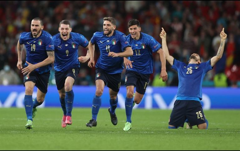 Italia se enfrentará al vencedor del Inglaterra-Dinamarca. EFE/C. Recine