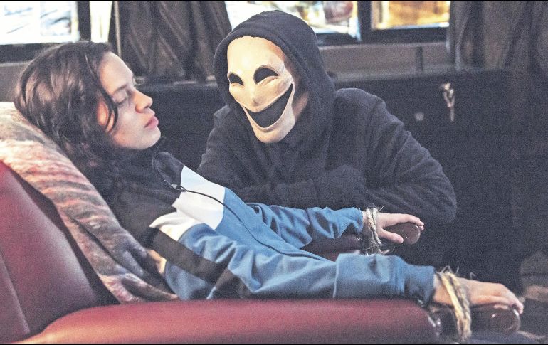 “CONTROL Z”. “Sofía” (Ana Valeria Becerril) aparece en una escena de la primera temporada de esta serie de la plataforma Netflix. CORTESÍA/ NETFLIX