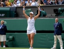 Barty había sido eliminada en octavos de final en Wimbledon en 2019, apenas unas semanas después de su título en Roland Garros, que por ahora es el único del Grand Slam en su palmarés.  AFP / J. Leicester