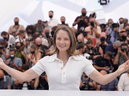 JODIE FOSTER. La actriz, durante un encuentro con los medios en Cannes. AP