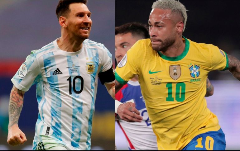 Messi podría ganar su primer torneo internacional con la Selección Mayor de Argentina, pero tendrá que hacer frente a un combinado brasileño liderado por ''Ney'' en el Maracaná. EFE / ESPECIAL