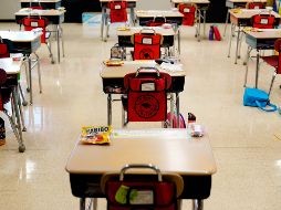 En EU recomendaron la reapertura de las escuelas con el uso obligatorio de cubrebocas el pasado 12 de febrero, con lo que 55 millones de estudiantes regresaron a clases. AP / ARCHIVO