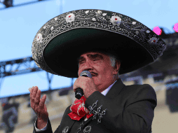 Vicente Fernández fue hospitalizado este miércoles por una infección urinaria. EL INFORMADOR / ARCHIVO