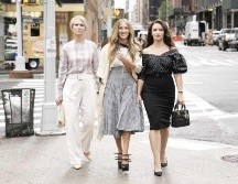 La imagen fue compartida por las tres actrices y la cuenta oficial de la serie  