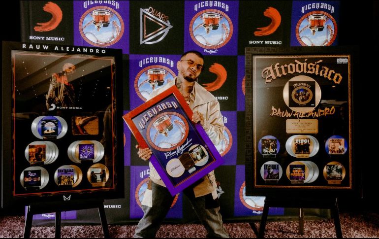Rauw Alejandro está de visita en la Ciudad de México. ESPECIAL/Sony Music