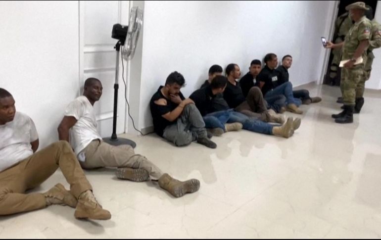 Las autoridades haitianas han detenido a 17 personas han sido detenidas por su supuesta participación directa en el ataque. AFP/ESN/Primer Ministerio de la República de Haití