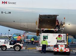 La suma de vacunas recibidas envasadas y vacunas envasadas en México hacen un total de 66 millones 685 mil 285. TWITTER / @SRE_mx