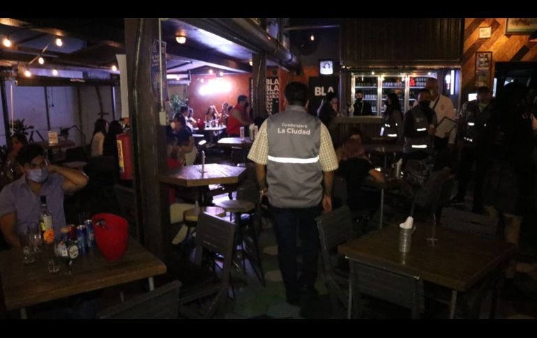 Los operativos se focalizan principalmente en zonas como Chapultepec, Chapalita, Punto Sao Paulo, zona Centro, y Río Nilo. ESPECIAL