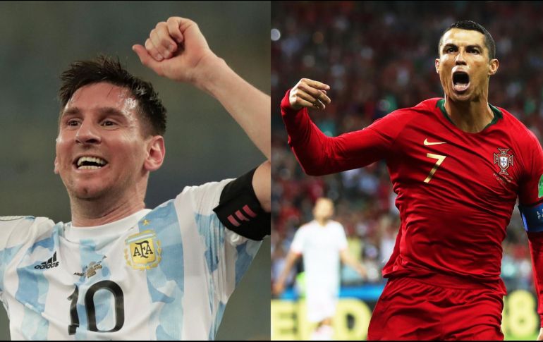 Messi consiguió su primer título hoy, 10 de julio de 2021. Cristiano consiguió la Euro un 10 de julio de 2016. ESPECIAL