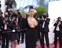 Bella Hadid fue una de las favoritas en la alfombra roja del Festival de Cannes 2021. AP/ BRYNN ANDERSON