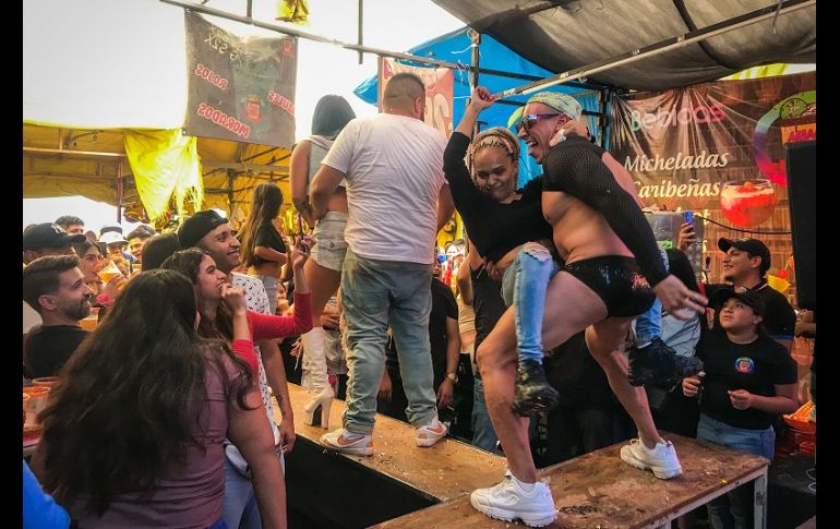 Las medidas sanitarias son completamente ignoradas en estos establecimientos. SUN/D. Sánchez