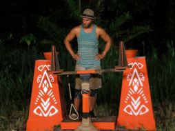 Cyntia, Gary y Fernando se enfrentaron al “Juego de Extinción” en un duelo de resistencia y concentración. ESPECIAL/ TV AZTECA