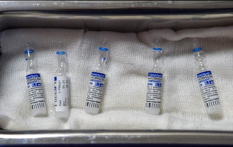 SPUTNIK V. La meta es producir 300 millones de vacunas anuales. AFP