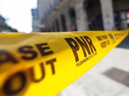 Una cinta amarilla puesta por la Policía Nacional Revolucionaria (PNR) impide el paso en las zonas aledañas al Capitolio como medida por las protestas antigubernamentales de los últimos días. EF/Y. Zamora