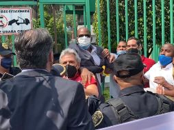 René Bolio acudió a la sede de la embajada de Cuba en nuestro país a denunciar al gobierno de Cuba. SUN / B.Fregoso