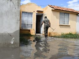 Siguen en marcha las actividades de saneamiento en los inmuebles por parte de autoridades civiles y estatales. ESPECIAL
