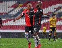 EL PRIMERO. Julián Quiñones marcó su primer gol con la casaca de los Zorros. IMAGO7