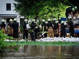 INUNDACIONES. Aún no se tiene la cifra exacta de las personas desaparecidas. EFE