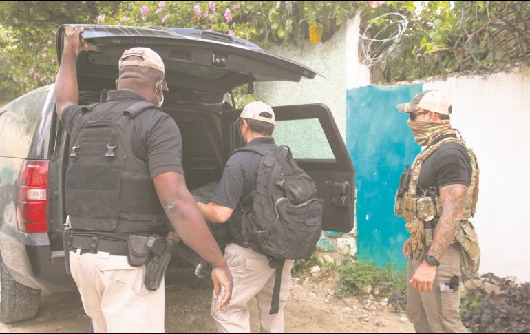 El FBI realiza actividades en Haití para identificar pistas del atentado contra el presidente Moise. EFE/O. Barría