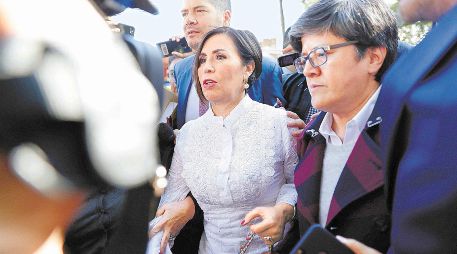 Rosario Robles está acusada de uso indebido del servicio público en el caso de la llamada Estafa Maestra. SUN/ARCHIVO