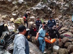 Los hechos sucedieron antes de las 8:00 horas de este viernes sobre el tramo carretero correspondiente al municipio de Tlajomulco, en el el kilómetro 48. ESPECIAL/UEPCBJ