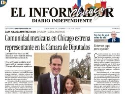 Desde el pasado domingo 4 de julio del 2021 se lanzó la edición especial de EL INFORMADOR Chicago. ESPECIAL