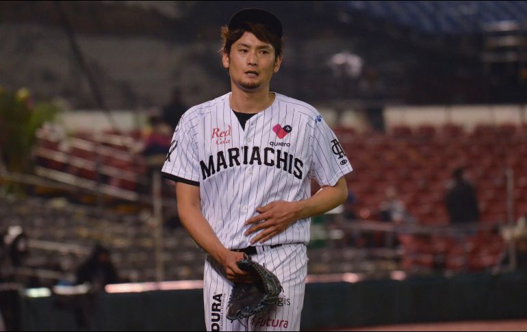 Con siete victorias, Masaru Nakamura comparte el liderato en la Liga Mexicana de Beisbol. IMAGO7/S. Bautista
