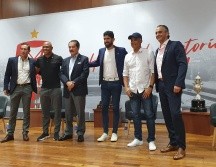 Exjugadores de Tecos se enfrentaron en un juego contra algunos actores reconocidos de la televisión mexicana, en el marco del 50 aniversario del equipo. EL INFORMADOR / D. Reos